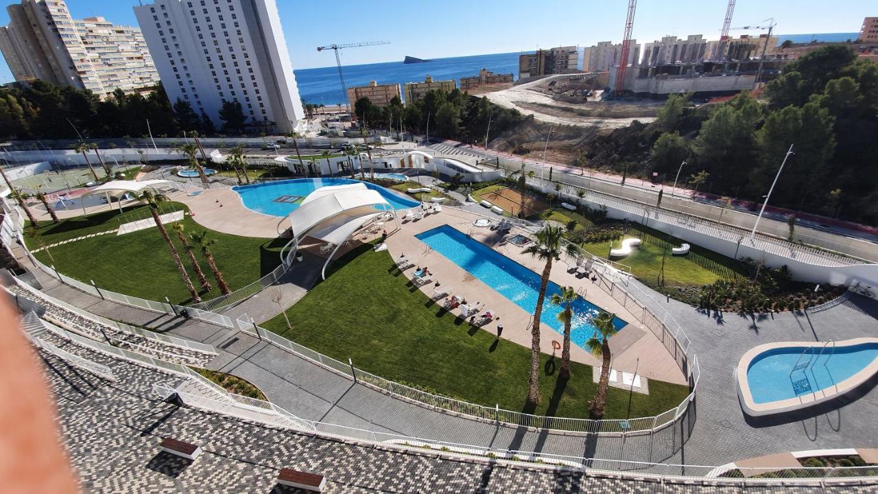 Sunny Morning Of Costa Blanca - Sunset Waves Benidorm Apartamento Exterior foto