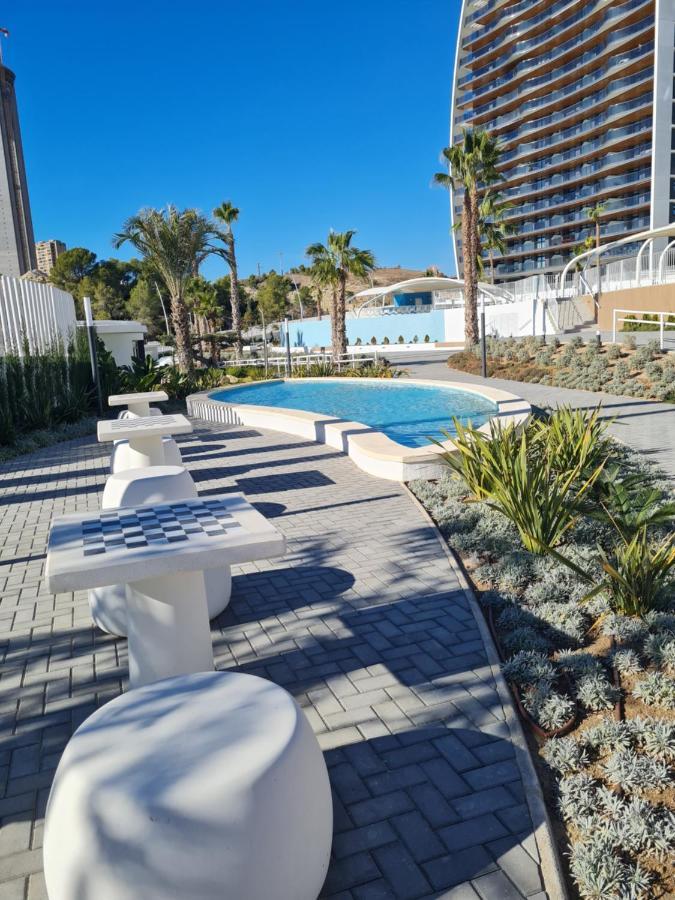 Sunny Morning Of Costa Blanca - Sunset Waves Benidorm Apartamento Exterior foto